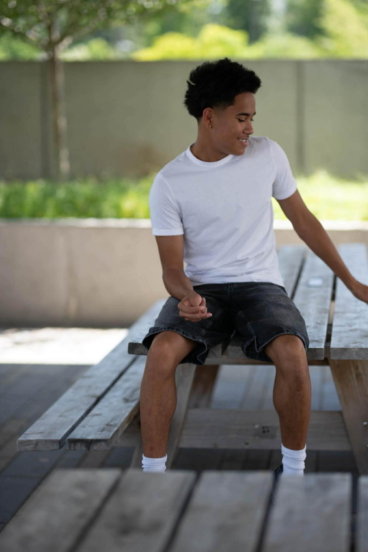 Portrait of Jayden McCoy, videographer and video editor